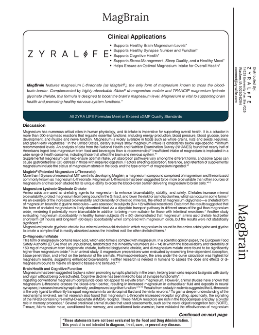 MagBrain (lemon-lime) 60sv